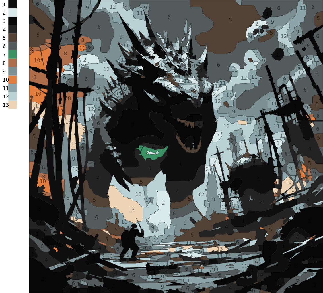 Anime Drache zum Ausmalen